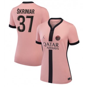 Paris Saint-Germain Milan Skriniar #37 Dámské Alternativní Dres 2024-25 Krátký Rukáv